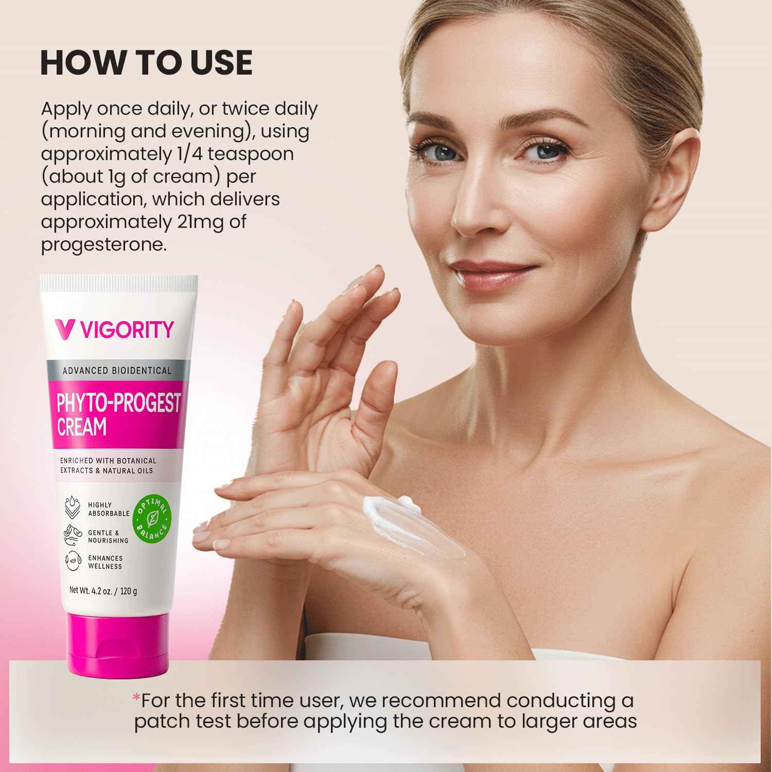 Vigority Phyto-Pro Cream for Women – Botanical Balance & Hydration Support – Gentle, Nourishing, and Fast-Absorbing Formula