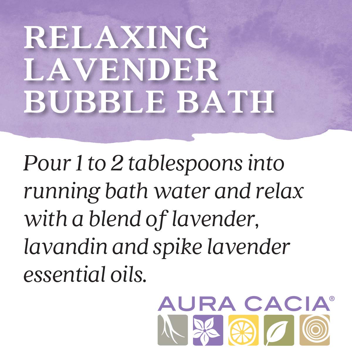 Aura Cacia - Relaxing Lavender Aromatherapy Bubble Bath | Pure Essential Oils | Pack of 3-13 fl. oz.