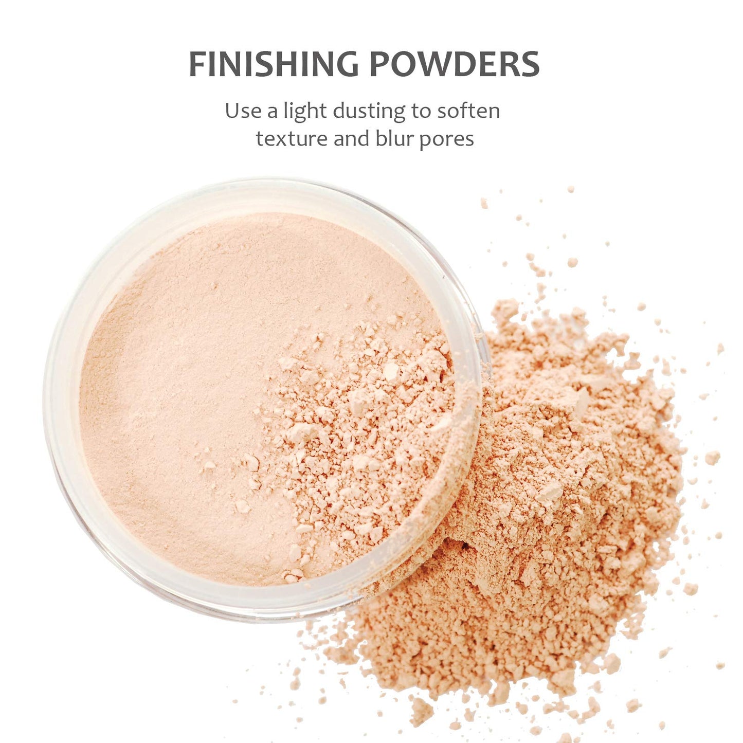 Demure Mineral Makeup, Finishing Powder (Original), Loose Powder Make Up, Face Powder, Setting Powder Makeup, Professional Makeup