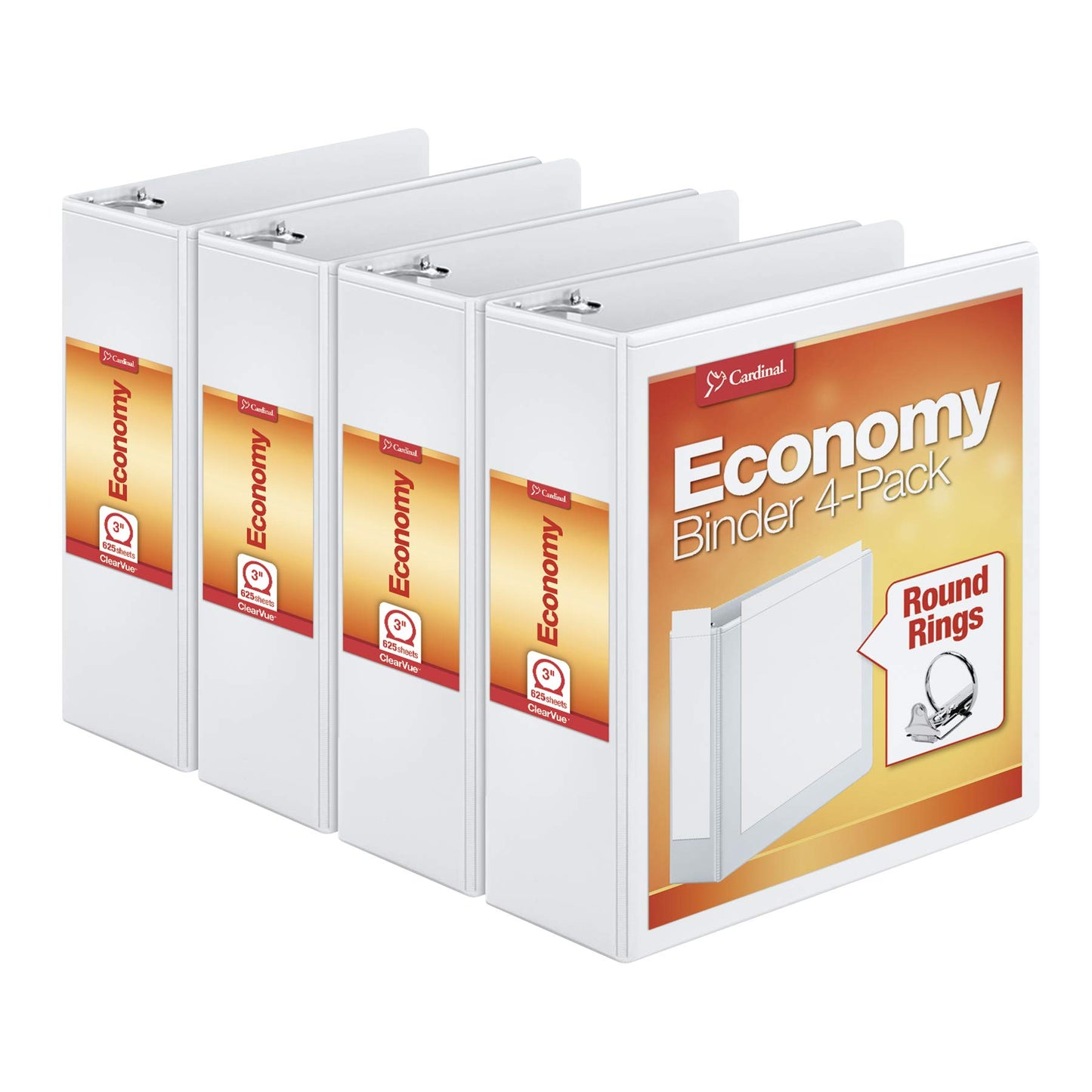 Cardinal Economy 3-Ring Binders and Cardinal Economy 3 Ring Binders | Bulk Packs