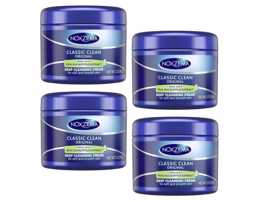 Noxzema The Original Deep Cleansing Cream 2 OZ - Buy Packs and SAVE (Pack of 4)