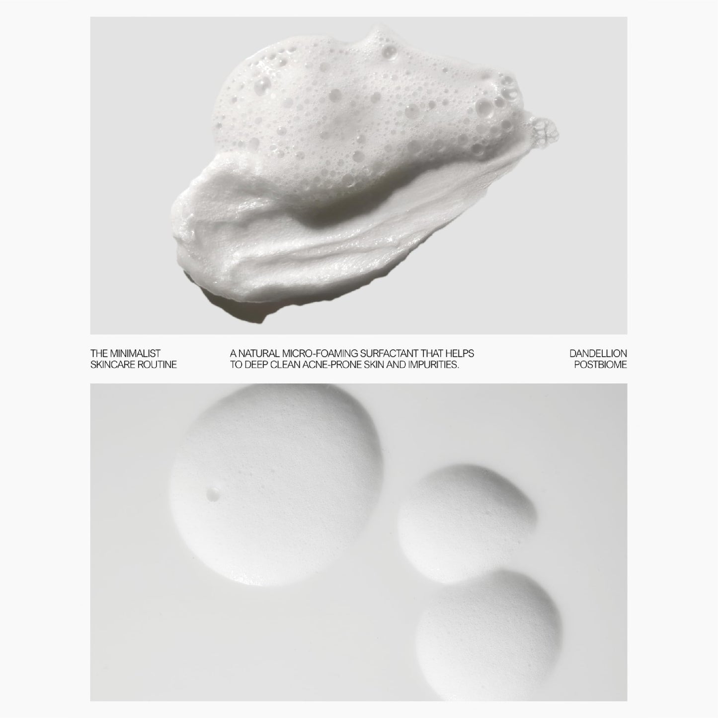 PURE'AM - Gentle Face Wash with Amino Acids, Salicylic Acid - 4.05 Fl.oz, 120ml - Korean Face Cleanser - Clarifying, Foaming, Deep Pore Cleaning, pH Balancing, Oil Control - Authentic Korean Skin Care