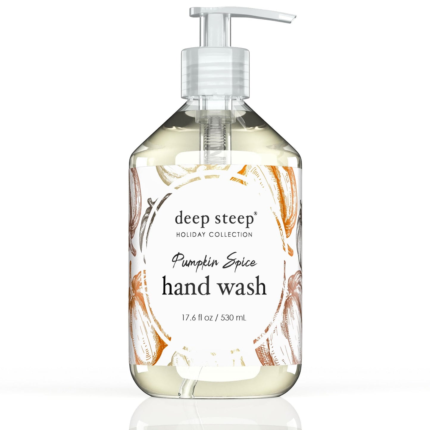 Deep Steep Liquid Hand Wash, 17.6 Ounces (Pumpkin Spice)