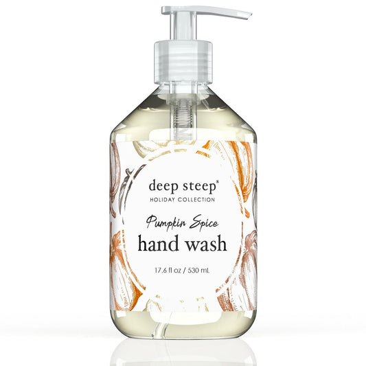 Deep Steep Liquid Hand Wash, 17.6 Ounces (Pumpkin Spice)