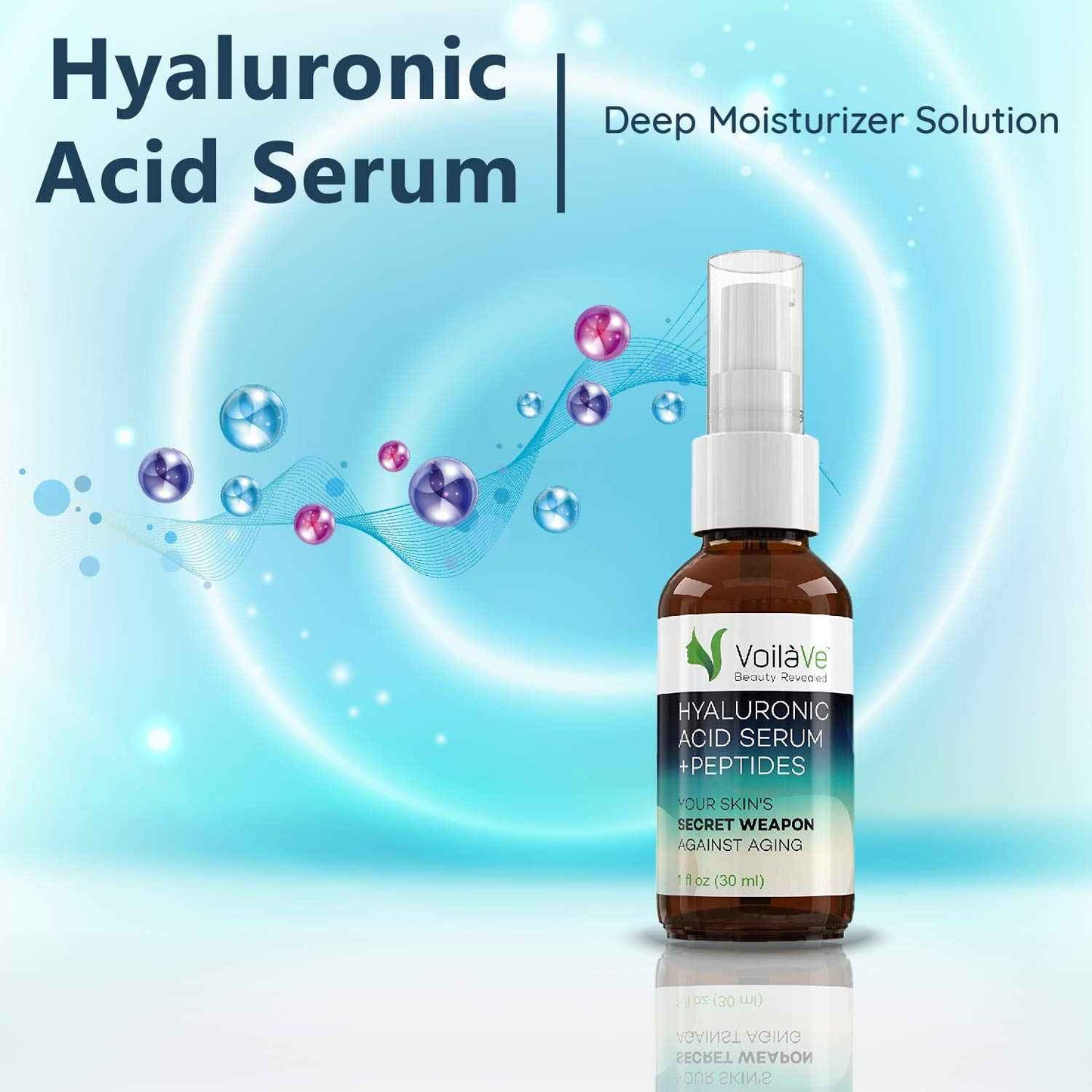 VoilaVe Argan Oil and Hyaluronic Acid Combo