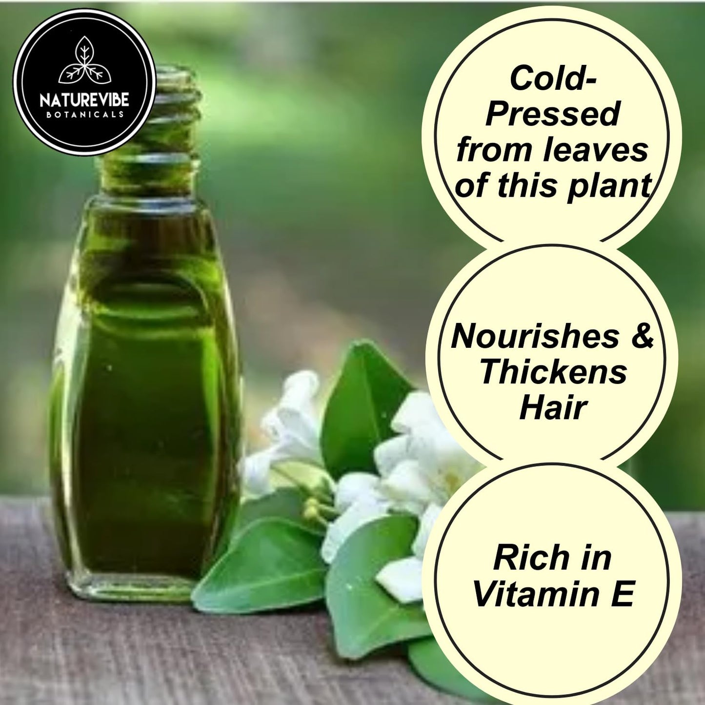 Naturevibe Botanicals Bhringraj Oil 32 Ounces | 100% Pure and Natural | Great for Skin Care and Hair Care