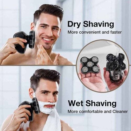 1Pack Head Shaver Replacement Blades Compatible with Remington Balder Pro Head Shaver Model XR7120,Precision Electric Shaving for Bald Men. (No't compatible with XR7000)
