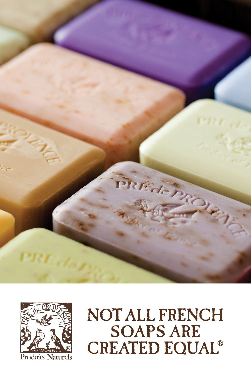 Pre de Provence Artisanal Soap Bar, Enriched with Organic Shea Butter, Natural French Skincare, Quad Milled for Rich Smooth Lather, Olive Oil, 8.8 Ounce