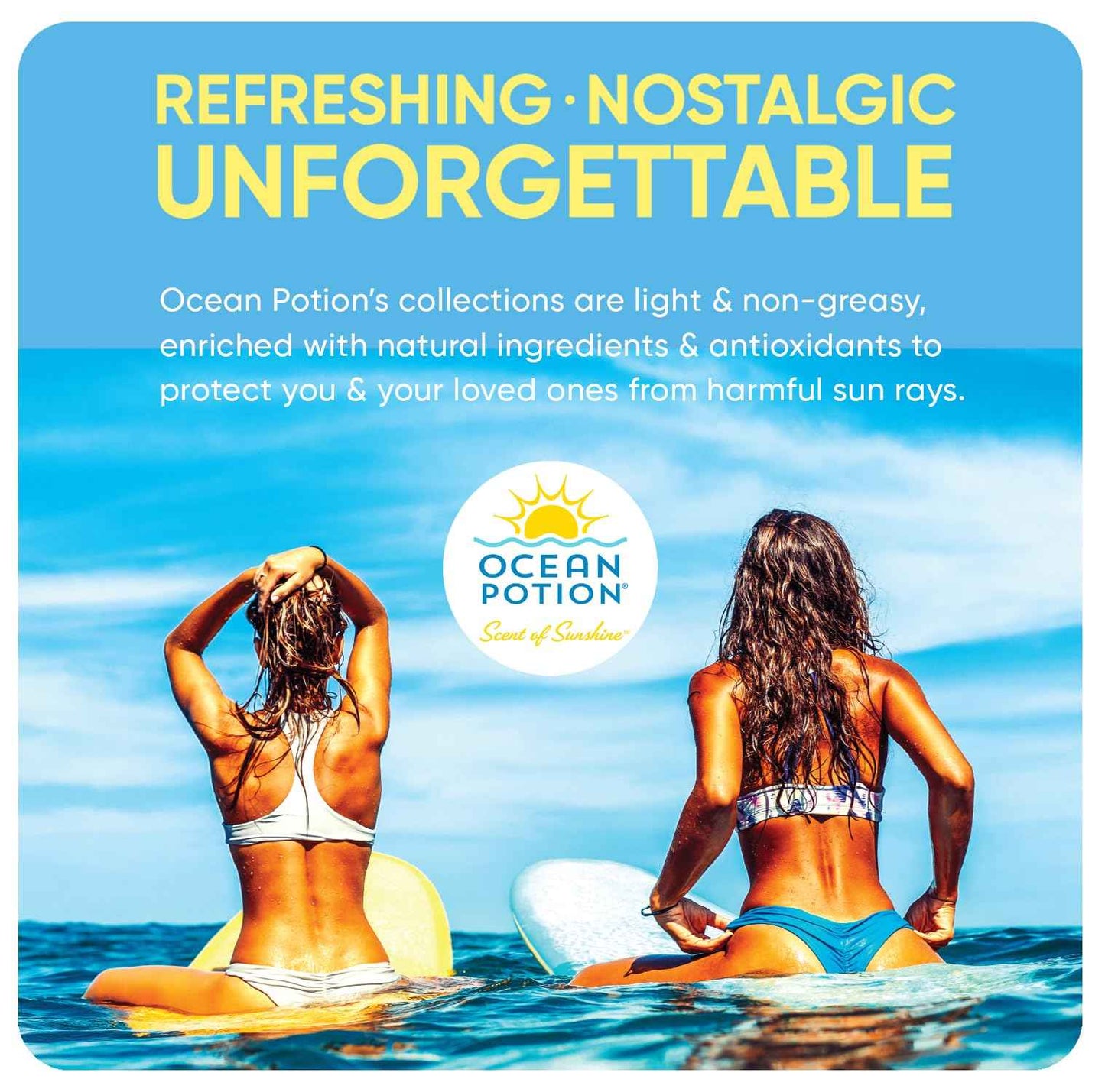 Ocean Potion Sunscreen Body Spray SPF#70 5.5oz C-Spray (Pack of 2)