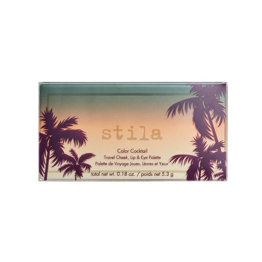 stila Color Cocktail Travel Cheek, Lip & Eye Palette, 1 oz.