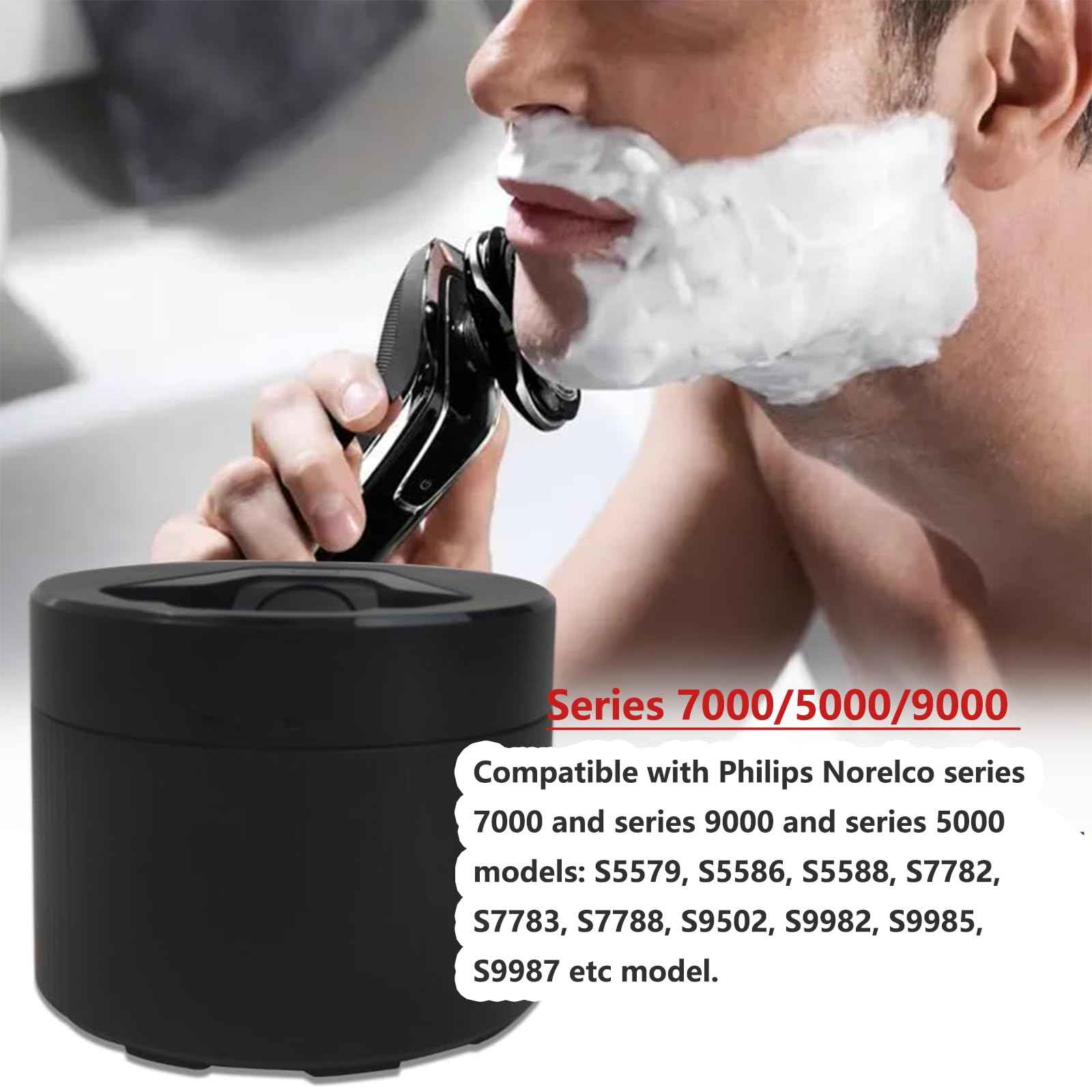Replacement Quick Cleaning Clean Pod for Philips Norelco 2nd Generation Series 7000 and Series 9000 and Series 5000 Shavers
