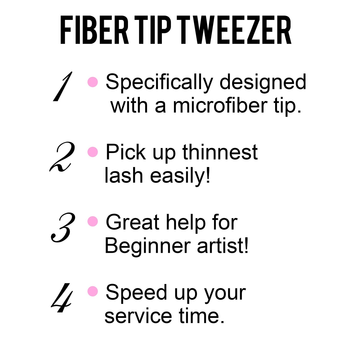 Fiber Tip Lash Tweezers For Eyelash Extension 4 Pcs Tweezers Professional Artist Tech Work Kit Tools,Best Volume Eyelash Lashes Extensions Precision Supplies Volume Boot 90 45 Degree(Omber pink)