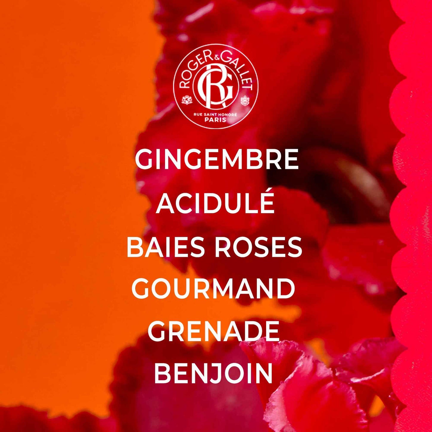 ROGER & GALLET | Fragrant Water Body Spray for Women | Gingembre Rouge - Red Ginger 1 oz