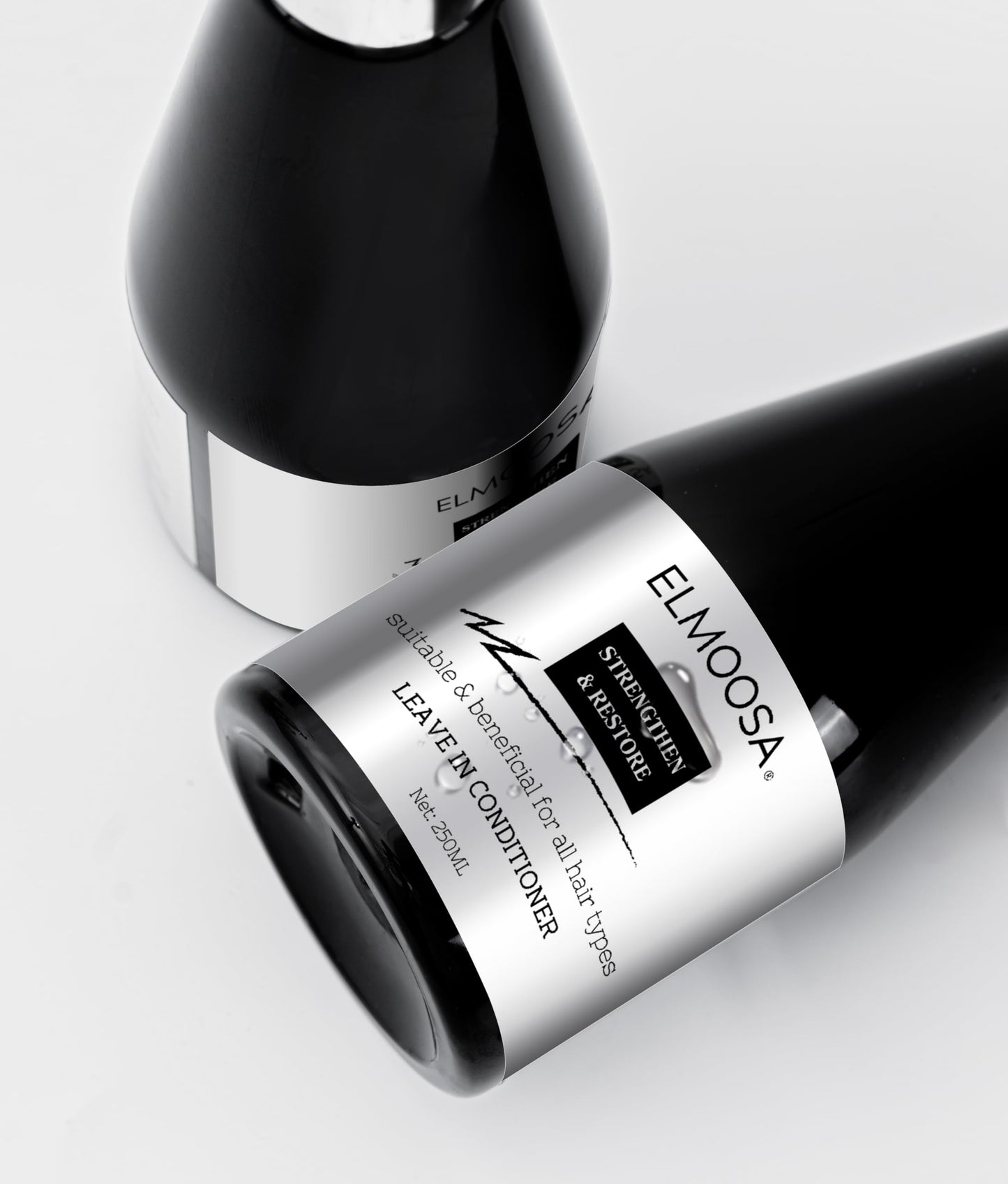 ELMOOSA Caviar Leave In Conditioner -24/7 Caviar Armor Against Frizz & Split Ends/Caviar Hair Treatment/Heat Protection/Frizz Control for curly hair 250ML