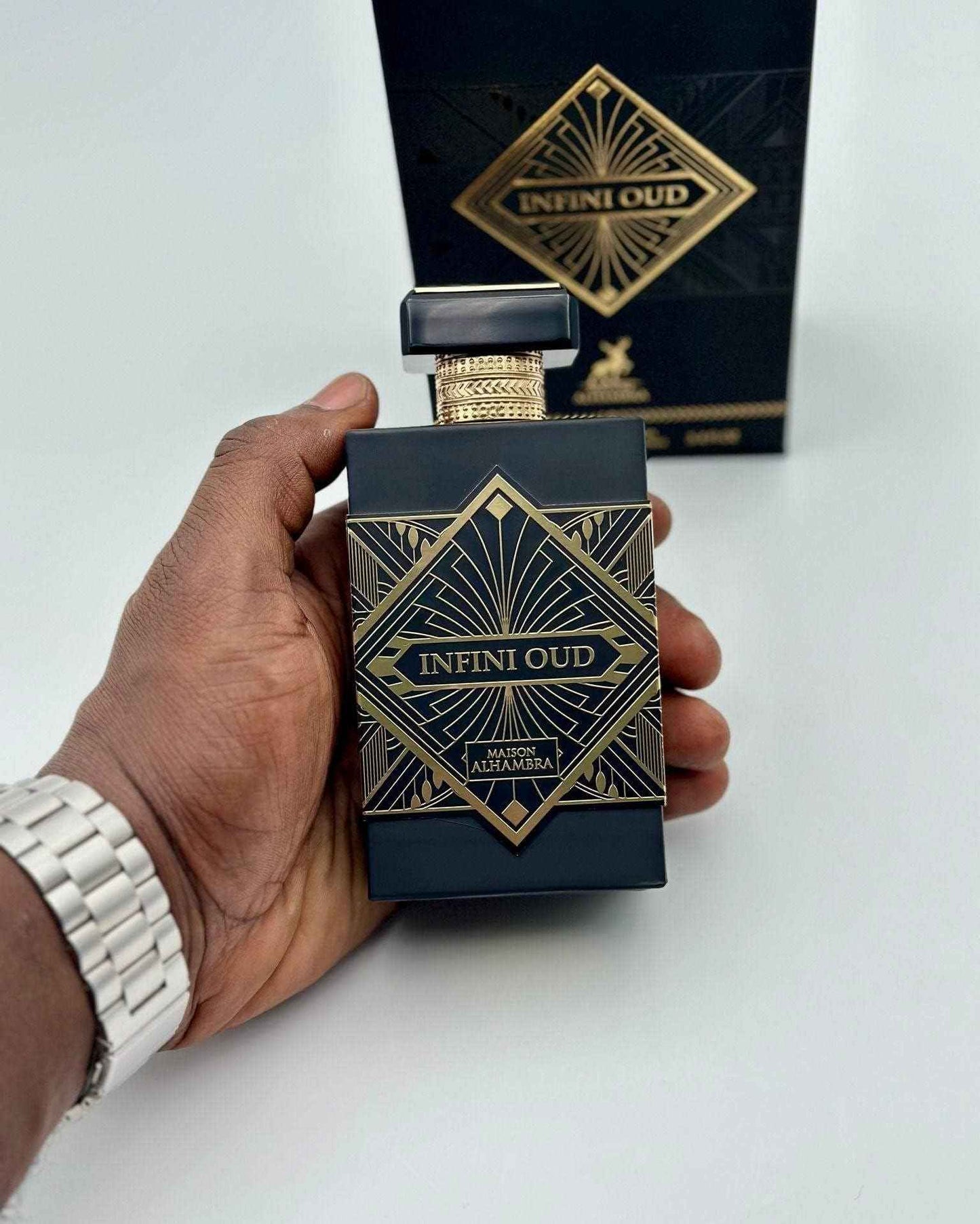 Infini Oud by Maison Alhambra for Unisex - 3.4 oz EDP Spray