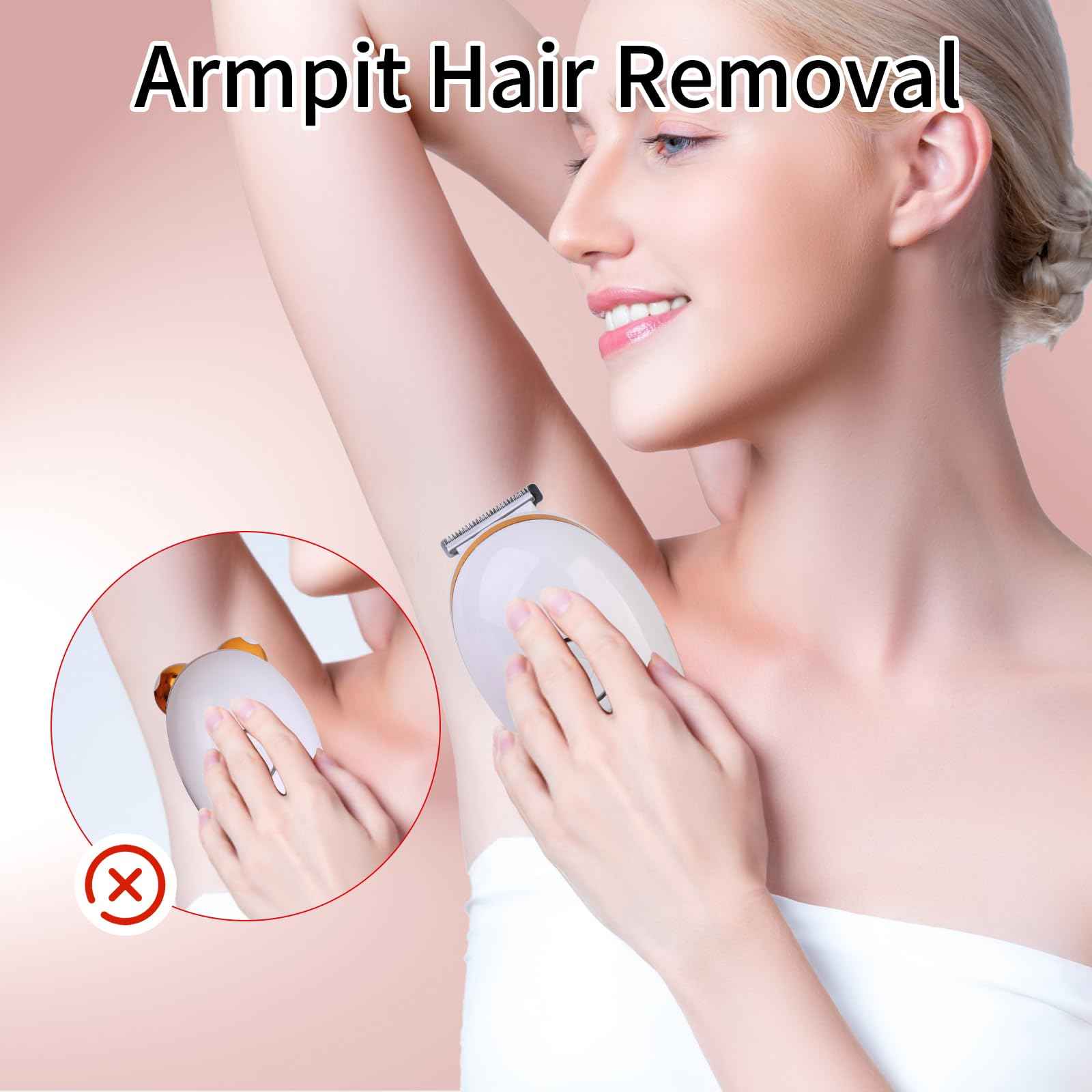 Electric Razors for Women, 5 in 1 Painless Rechargeable Dusk Shaver Womens, Women's Shavers Everything, Lady Leg/Bikini/Face Hair Removal Products, Female Wet Dry Shaving Machine