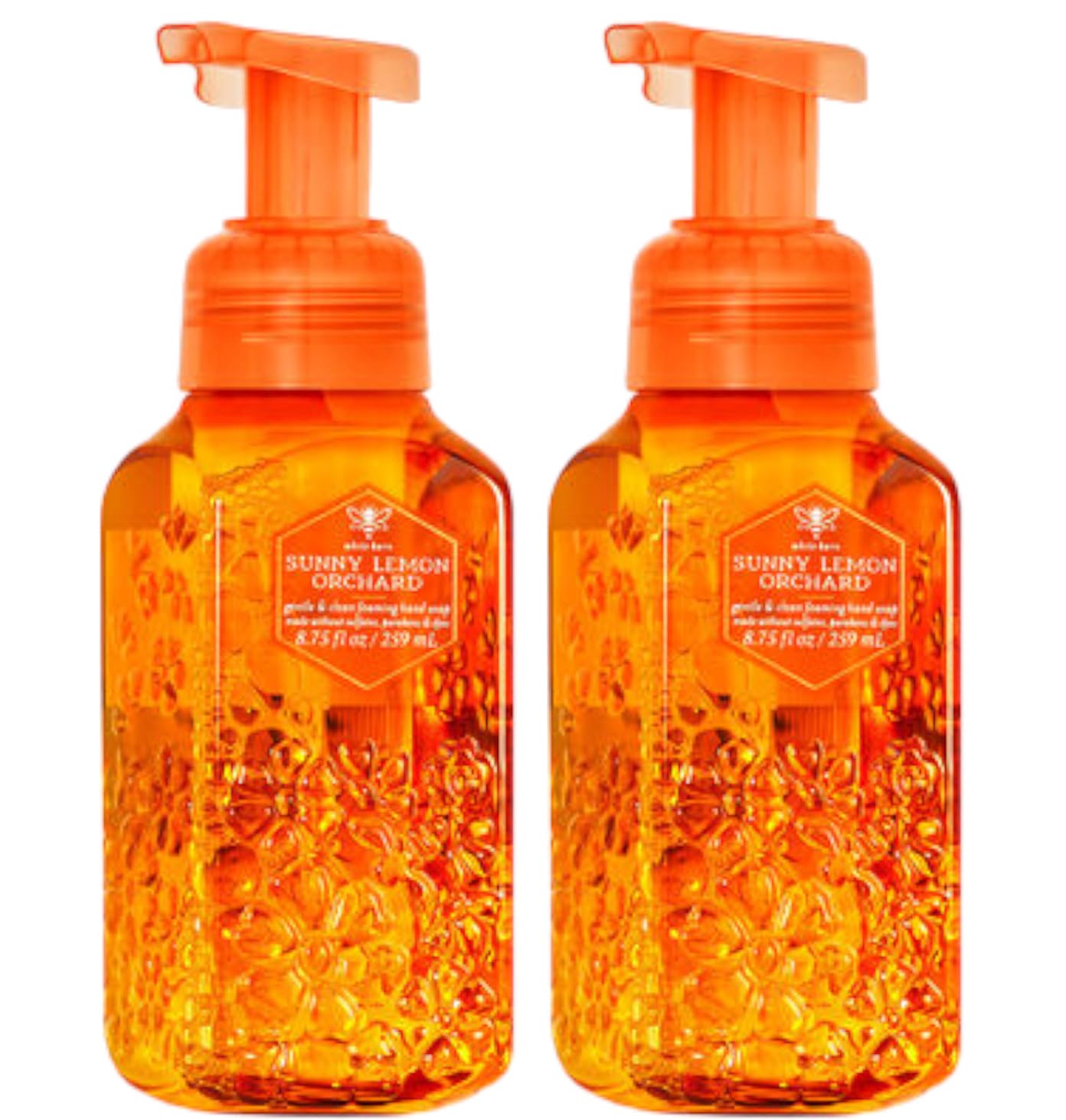 Bath and Body Works Gentle & Clean Foaming Hand Soap 8.75 Ounce 2-Pack (Sunny Lemon Orchard)