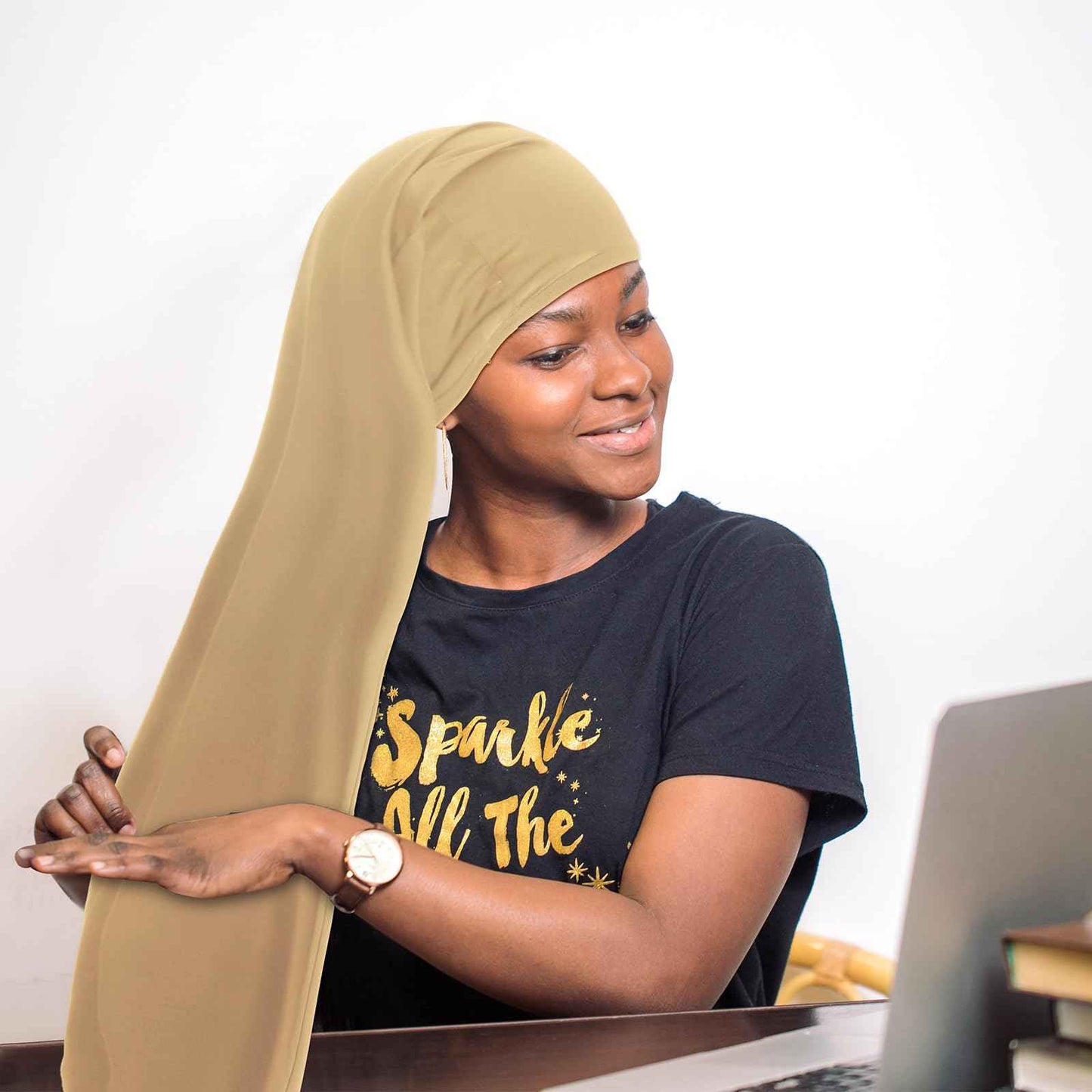 Twistover 4 Pcs Jumbo Dreadlock Cap 37'' Hair Dreads Head Wrap Loc Wraps for Dreads Hair Accessories for Men Women Sleeping(Black, Red, Purple, and Beige)