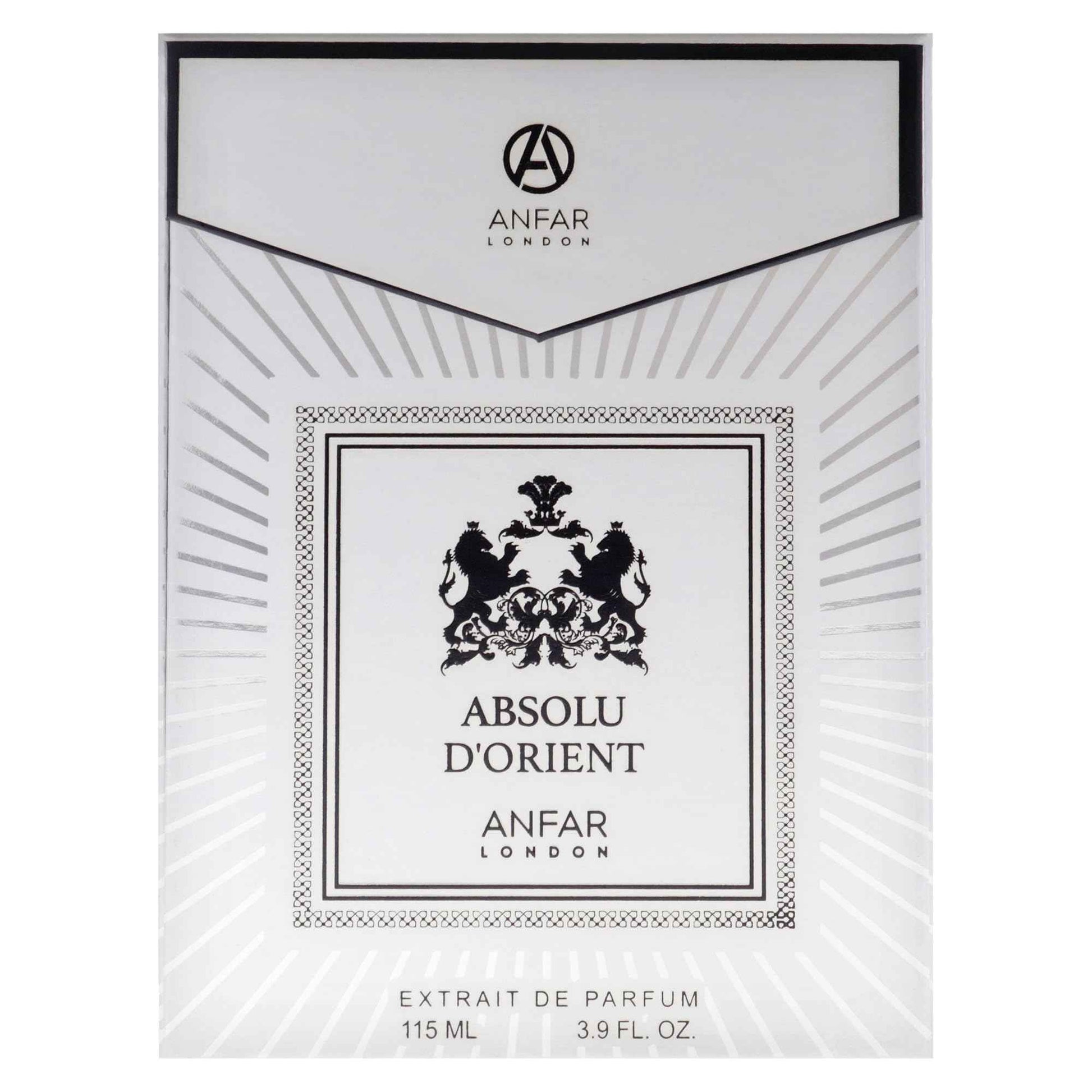 Anfar London - Absolu dOrient for Men - 3.9 oz Extrait De Parfum Spray