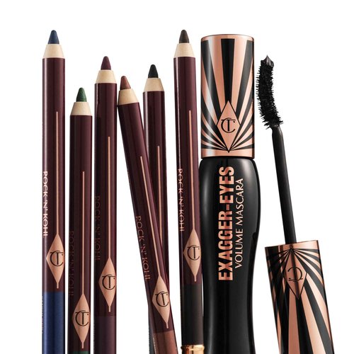 Charlotte Tilbury Rock 'N' Kohl Eyeliner Pencil - Waterproof Eyeliner with a Precision Smudger Tip - Infused with an Enhanced Kajal Formula for Sultry, Smokey Eyes - Barbarella Brown