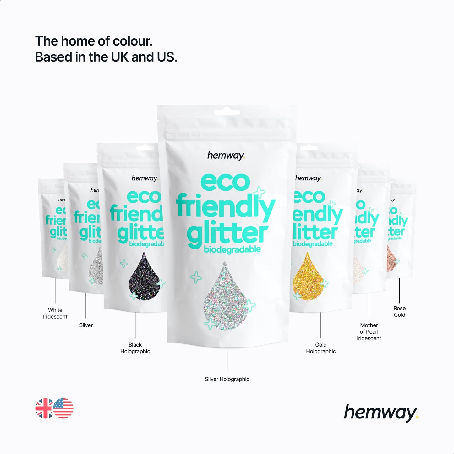 Hemway Eco Friendly Biodegradable Glitter 100g / 3.5oz Bio Cosmetic Safe Sparkle Vegan for Face, Eyeshadow, Body, Hair, Nail and Festival Makeup, Craft - 1/24" 0.04" 1mm - Rose Gold