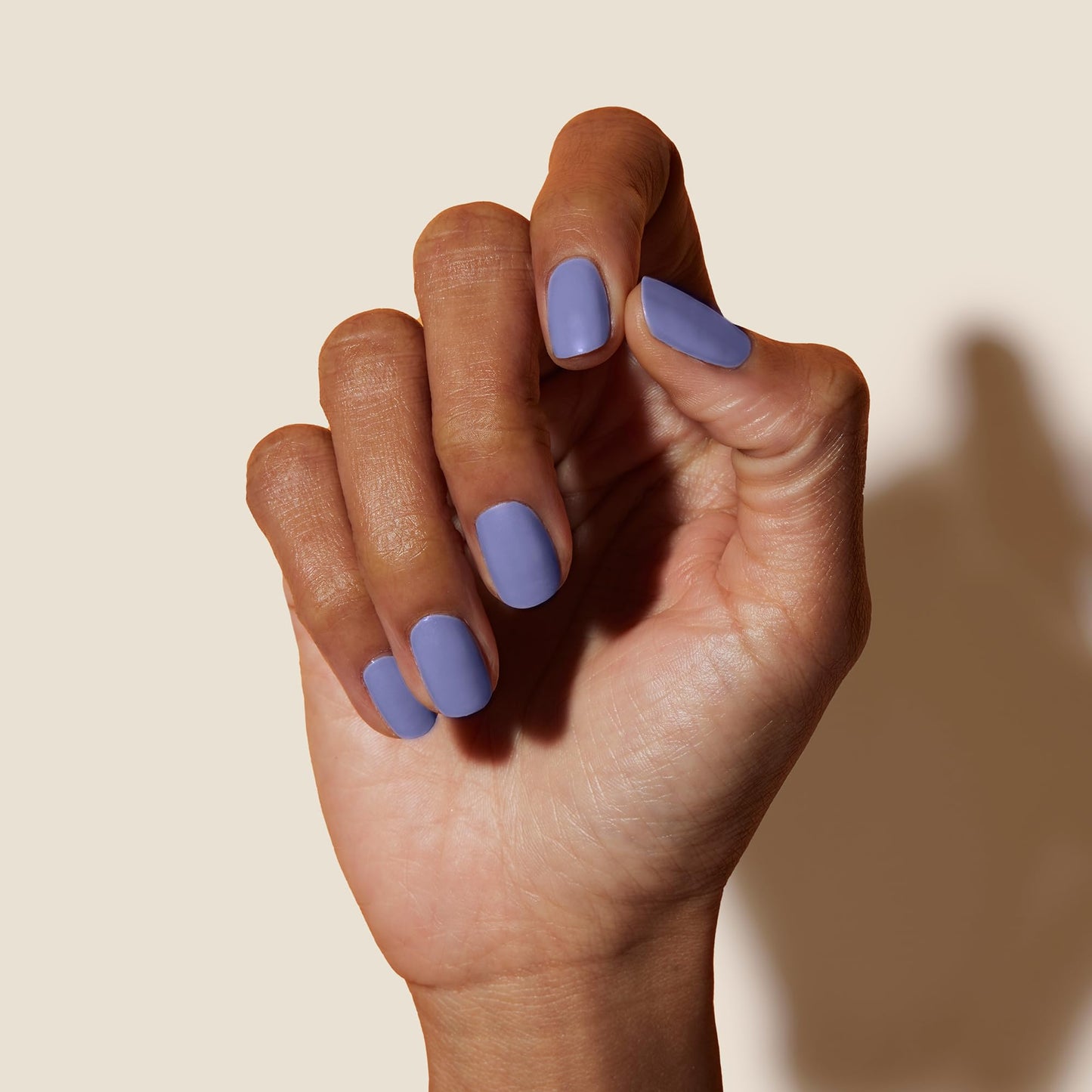 Dazzle Dry Nail Lacquer (Step 3) - Periwinkle Passion - A deep, muted periwinkle. Full coverage cream. (0.5 fl oz)