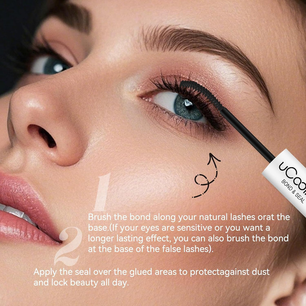 Lash Glue Remover 5ML uCoolMe for Lash Clusters Lash Bond Remover - Gentle Formula Eyelash Glue Remover for Sensitive Eyes