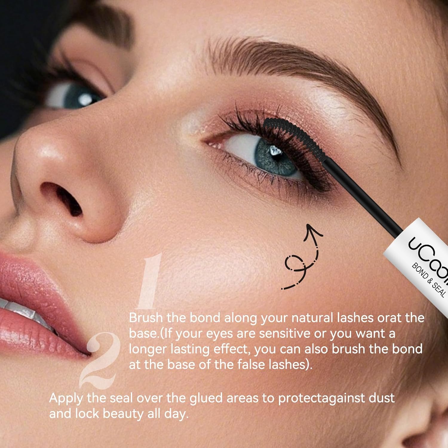Lash Glue Remover 5ML uCoolMe for Lash Clusters Lash Bond Remover - Gentle Formula Eyelash Glue Remover for Sensitive Eyes