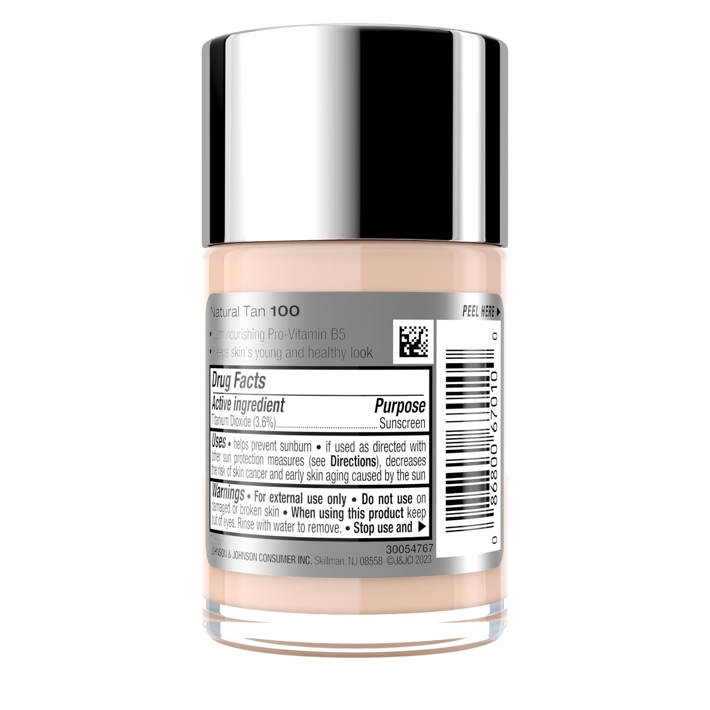 Neutrogena Healthy Skin Liquid Makeup Foundation, Broad Spectrum SPF 20 Sunscreen, Lightweight & Flawless Coverage Foundation with Antioxidant Vitamin E & Feverfew, Natural Tan, 1 fl. oz