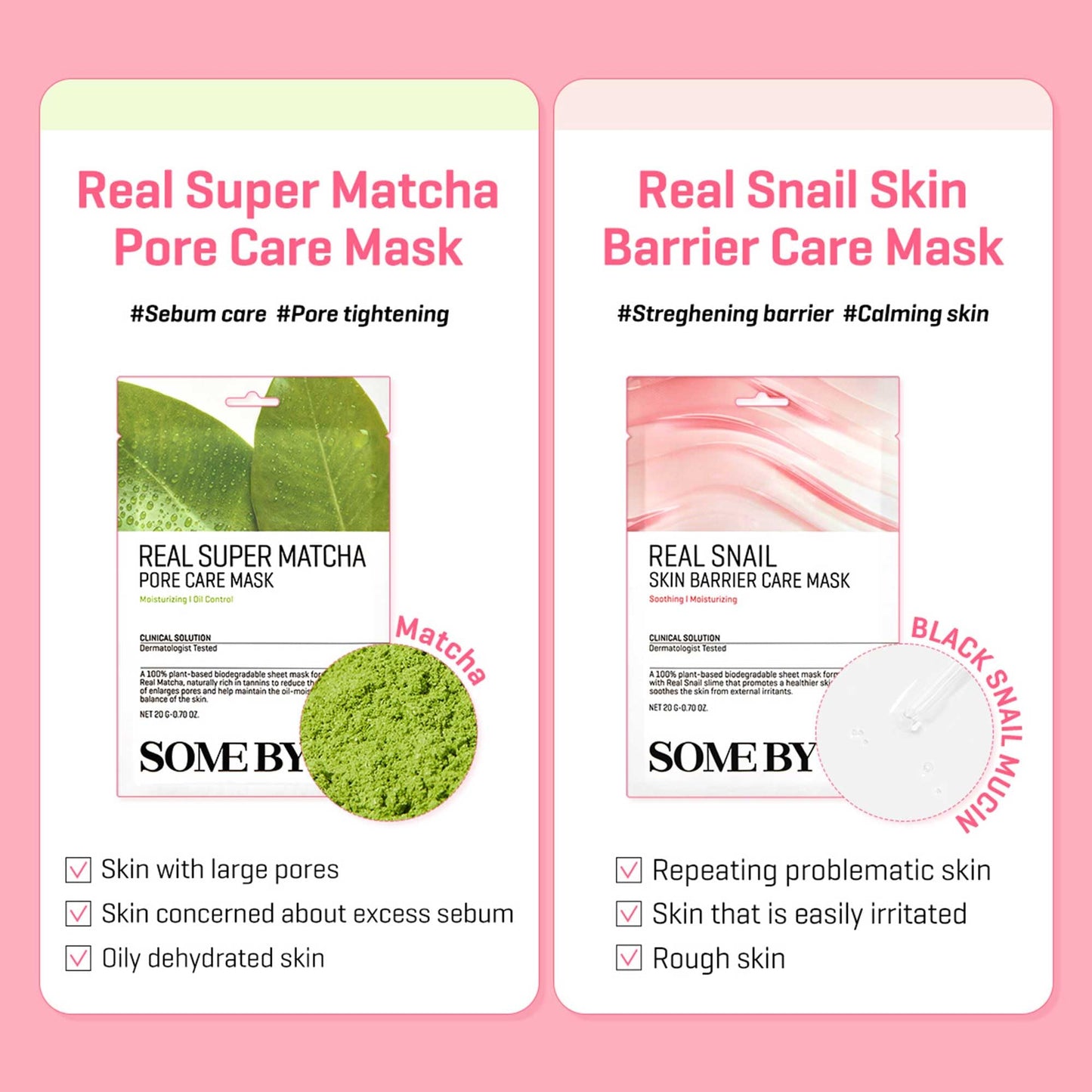 SOME BY MI Real Aloe Soothing Care Mask - Pack of 10 - Made from Real Aloe for Dry and Oily Skin - Daily Vegan Korean Sheet Mask for Skin Calming and Soothing - Korean Skin Care