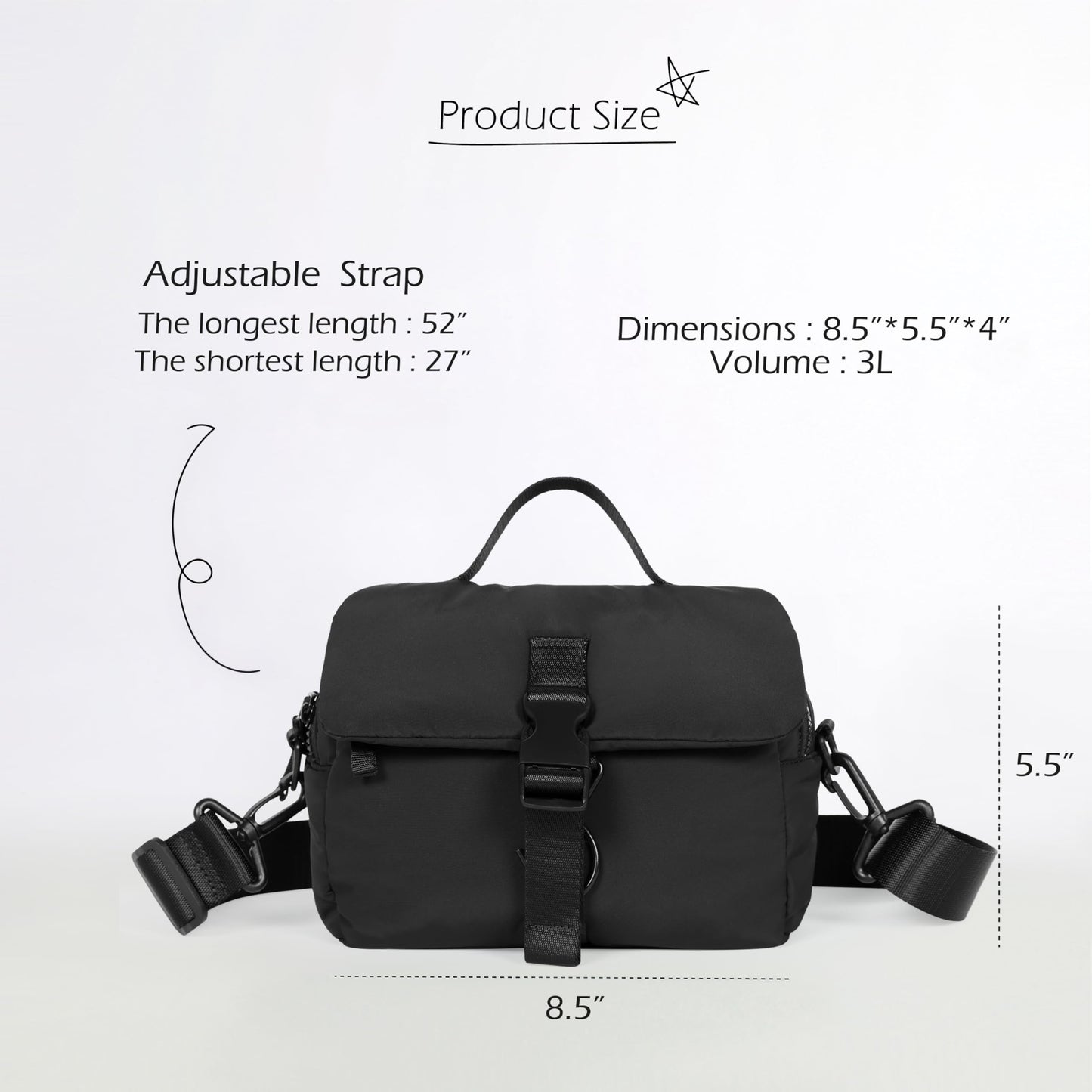 ODODOS Hanging Travel Toiletry Bag, Cosmetic Makeup Organizer with Removable Strap Padding Storage Wash Bag