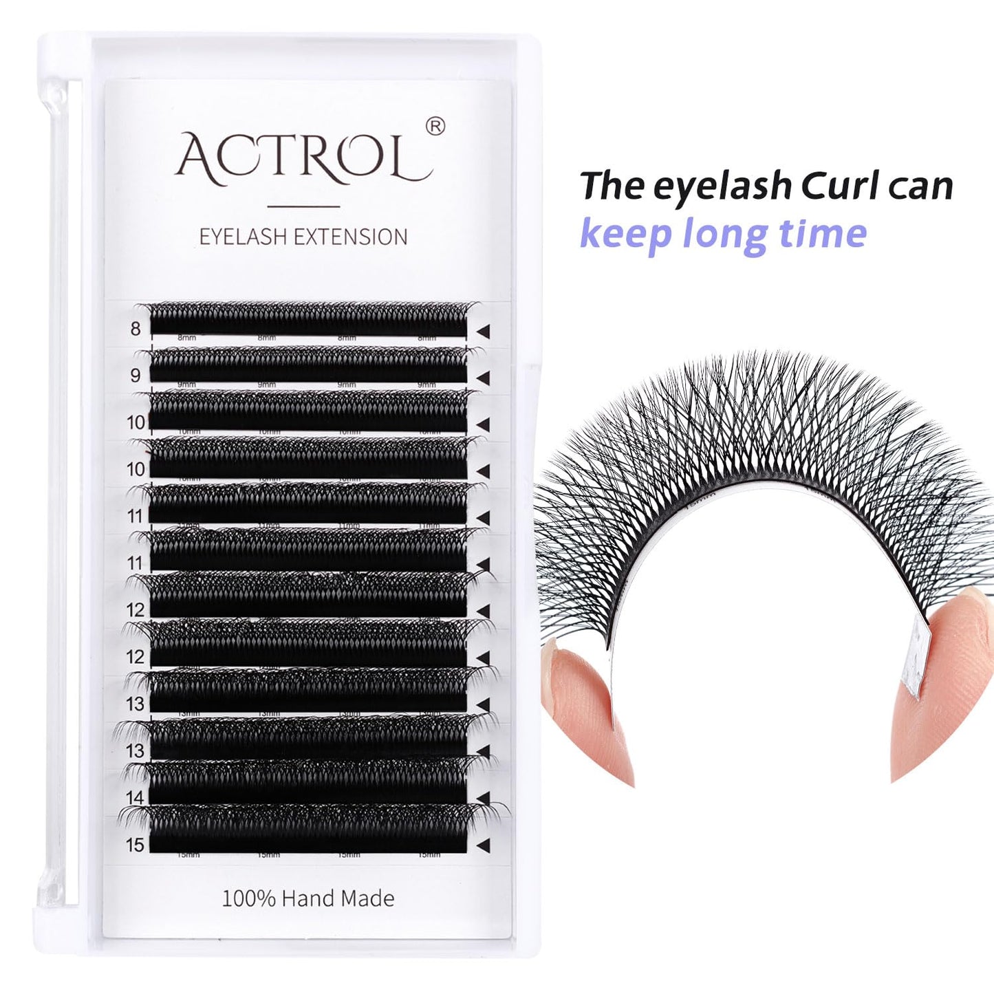 W Eyelash Extensions 4D Volume 0.07D Curl 8-15mm Mix Easy Fan Double WW-shaped 8D Lash Black Premades 12Rows YY Lash