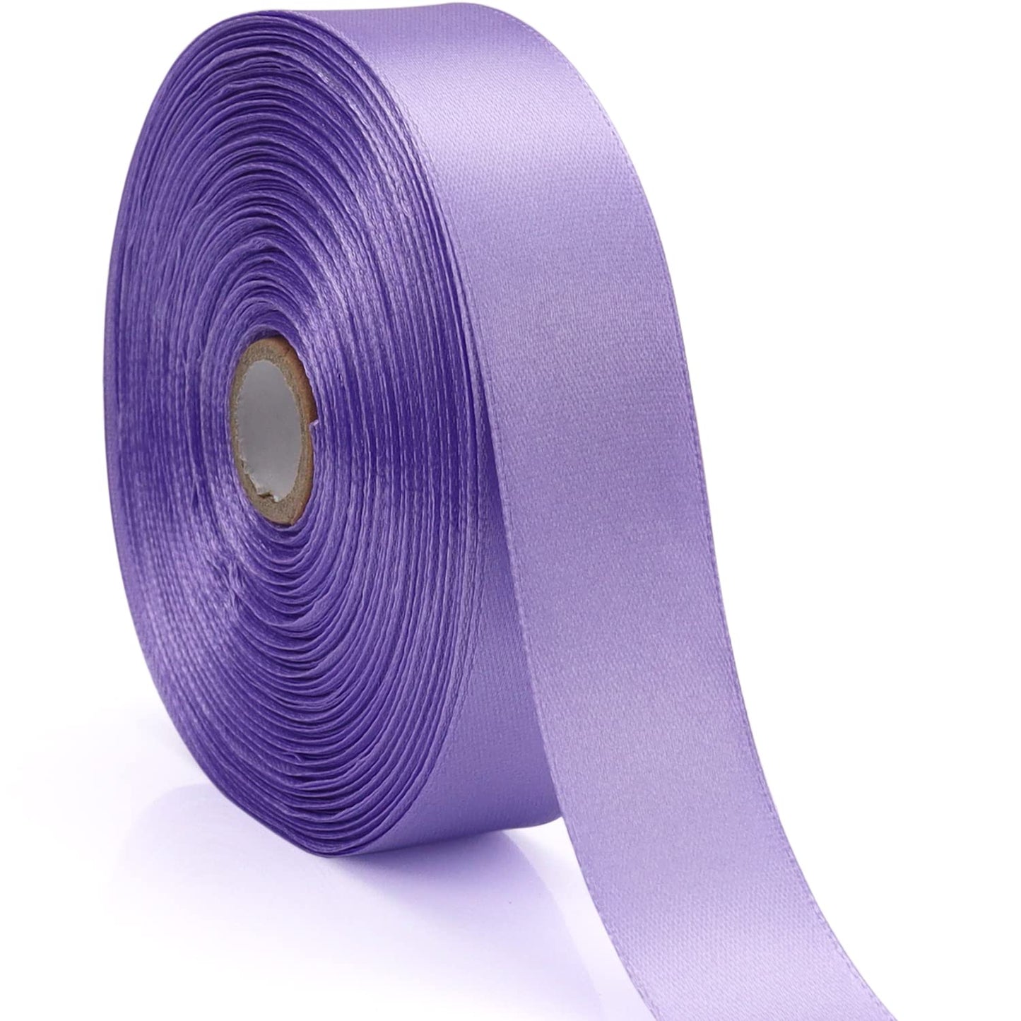 Nsilu 1 inch, Light Purple Ribbon for Gift Wrapping 50 Yards Perfect Wedding Party Wreath Sewing DIY Hair Accessories Decoration Floral Hair Balloons Other Projects