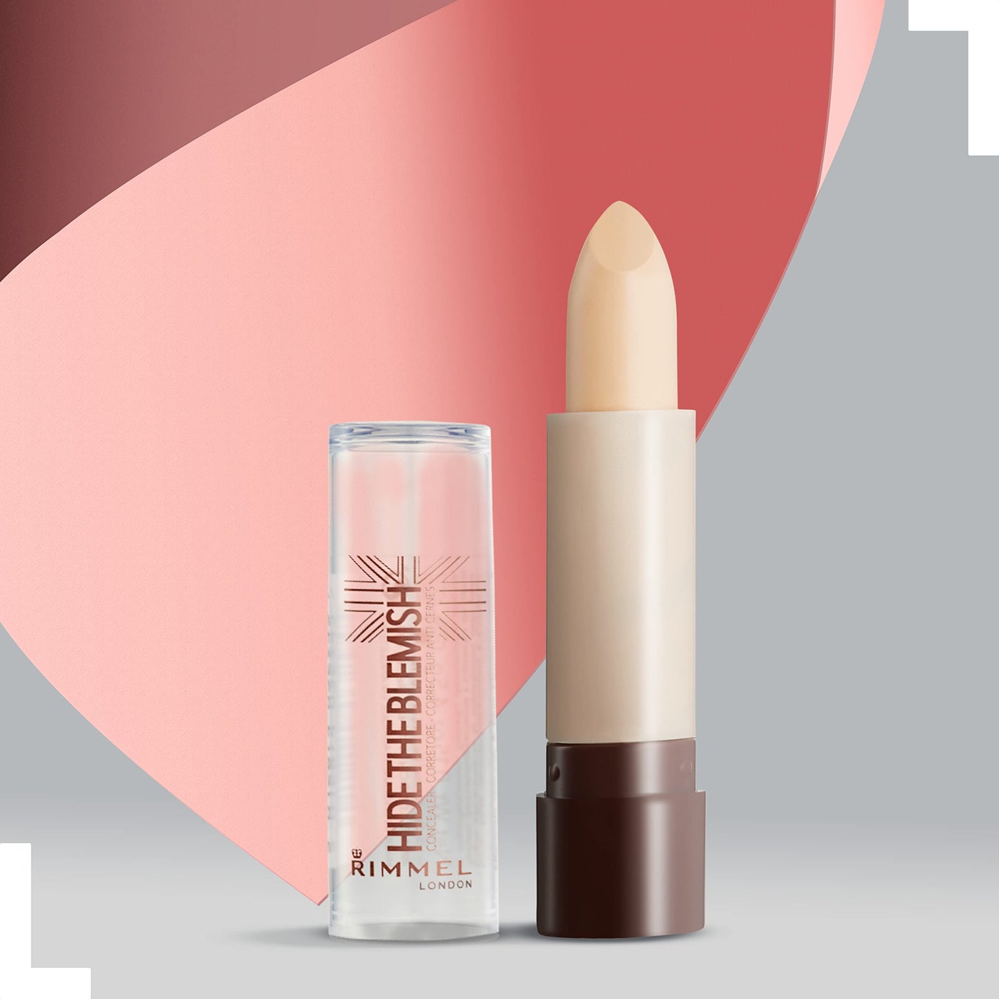 Rimmel London Hide the Blemish - 103 Soft Honey - Concealer Stick, Ultra-Creamy, Easy to Blend, 5-Hour Wear, 0.16oz