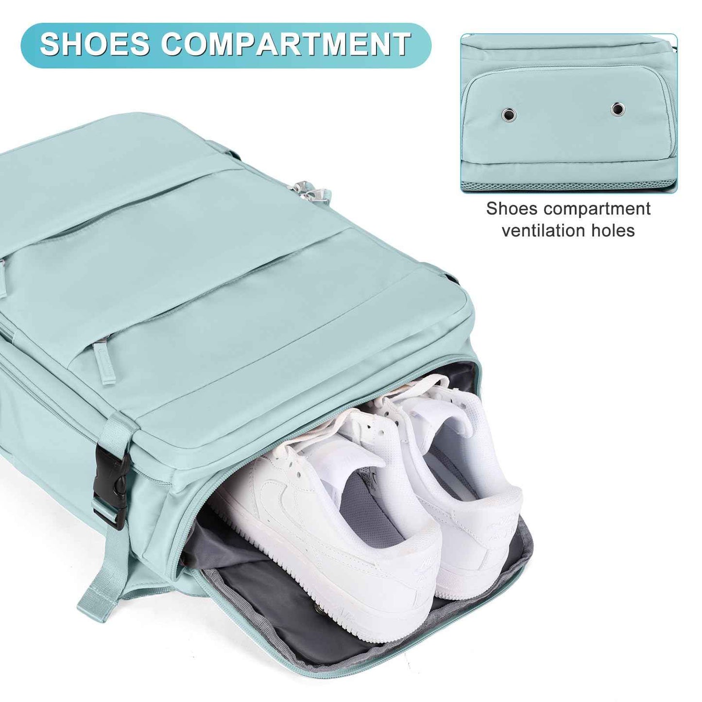 Personal Item Travel Backpack For Women Men Airline Approved Carry On Backpack Flight Approved Waterproof Sports Luggage Backpack Casual Daypack Small Hiking Backpack