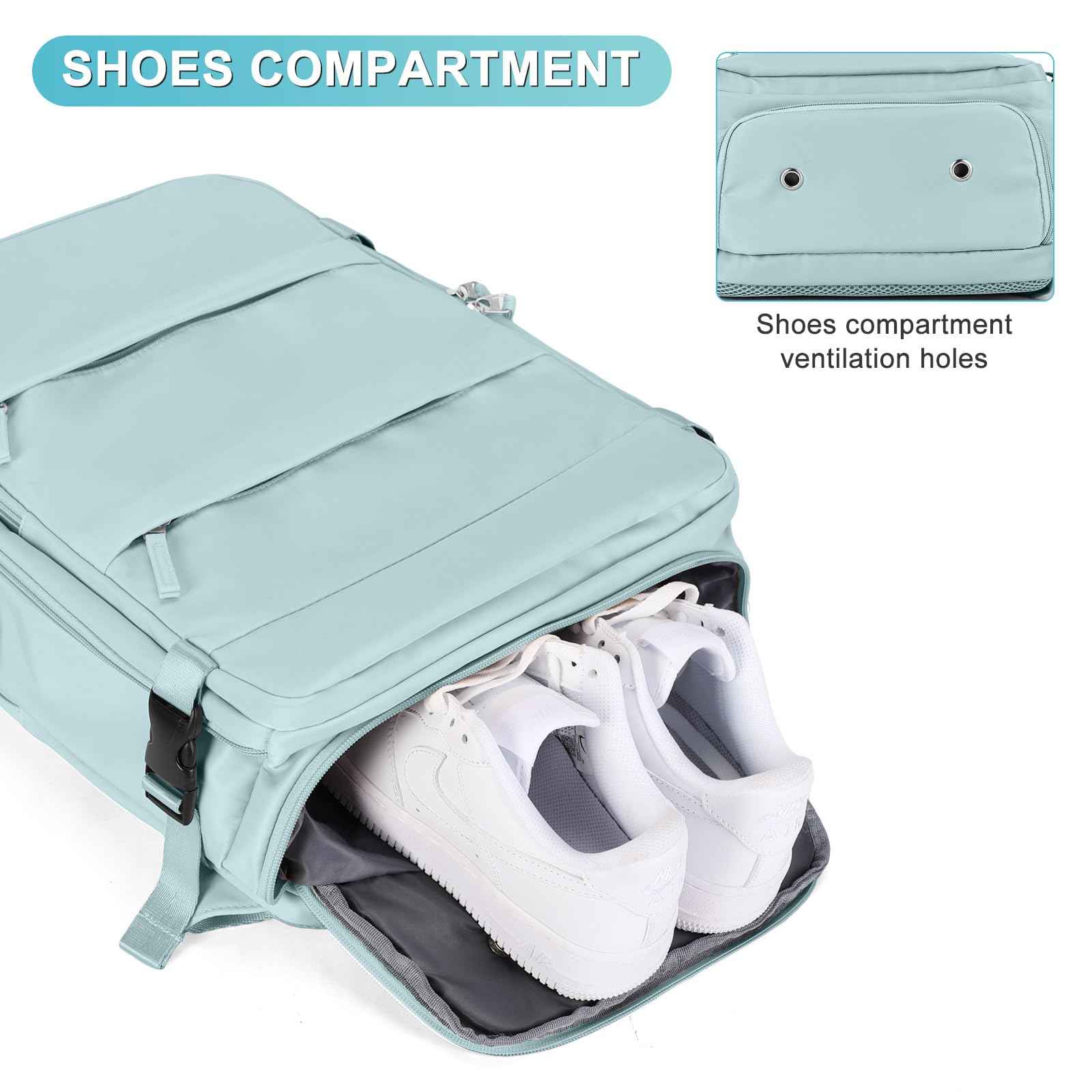 Personal Item Travel Backpack For Women Men Airline Approved Carry On Backpack Flight Approved Waterproof Sports Luggage Backpack Casual Daypack Small Hiking Backpack