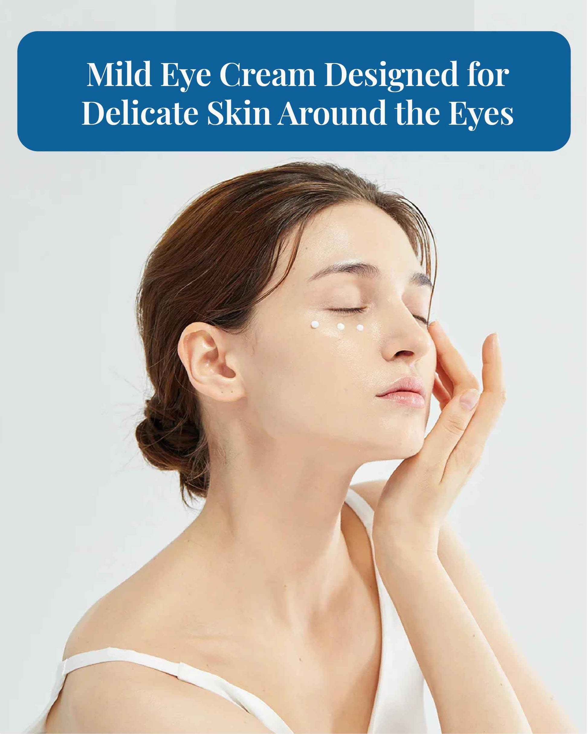 DR. BELMEUR Advanced CICA Eye Cream (0.9fl oz) - Gentle Eye Care for Delicate Skin. Korean Skin Care by LG Beauty. Ceramide, Centella Asiatica, Pro-Retinol.