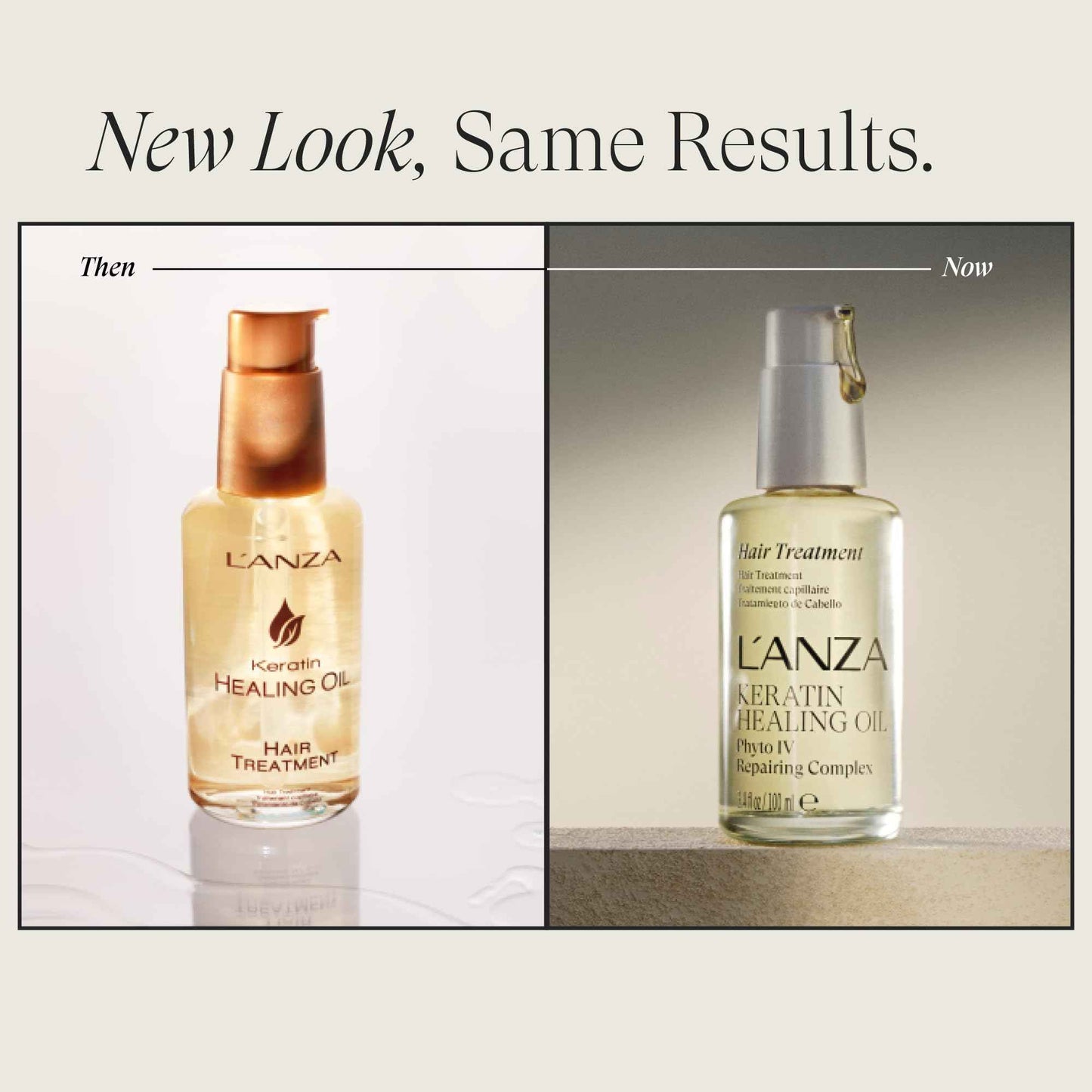 L'ANZA Keratin Healing Oil Hair Treatment, Hair Oil Revives & Nourishes Dry Damaged Hair & Scalp, Sulfate Free with Phyto IV Complex, Cruelty Free Volumizing Hair Care with UV Protection (1.7 Fl Oz)