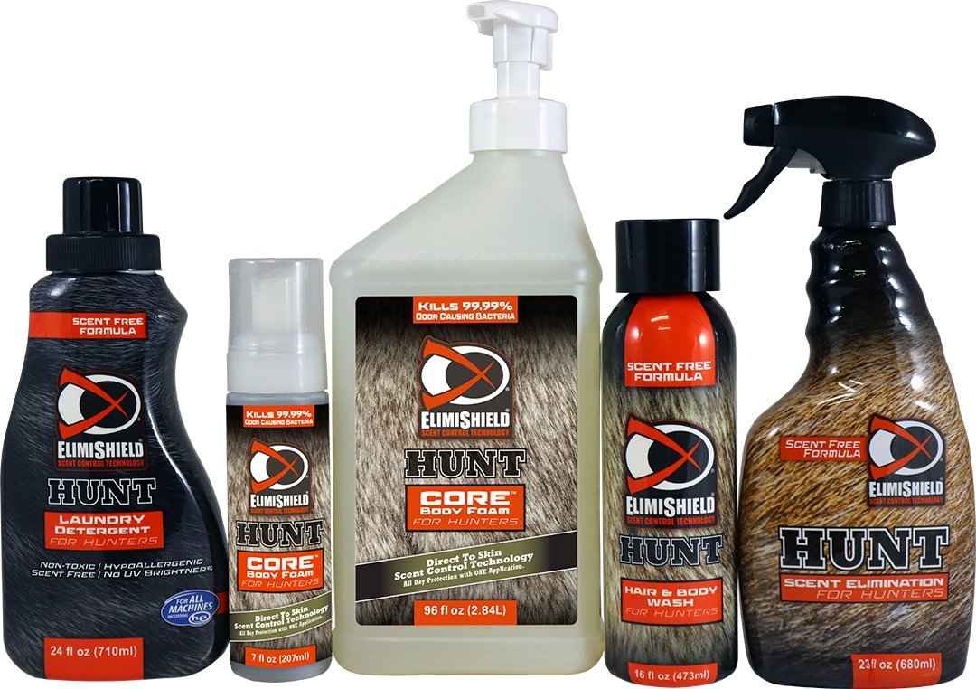 Elimishield HUNT Scent Eliminating Hair & Body Wash for Hunters, 16 oz