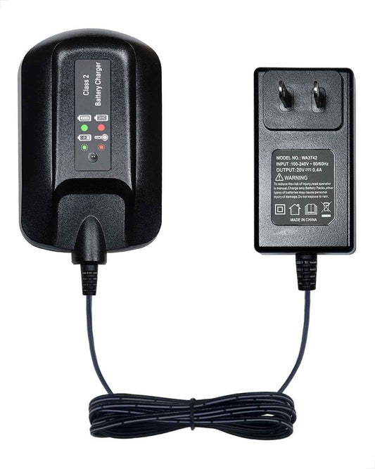 WA3742 Replace Worx 20v Lithium Battery Charger WA3742 WA3732 to Charge MAX Lithium Battery WA3520 WA3525 WA3512 WA3512.1 WA3522 WA3544 WA3575 WA3578