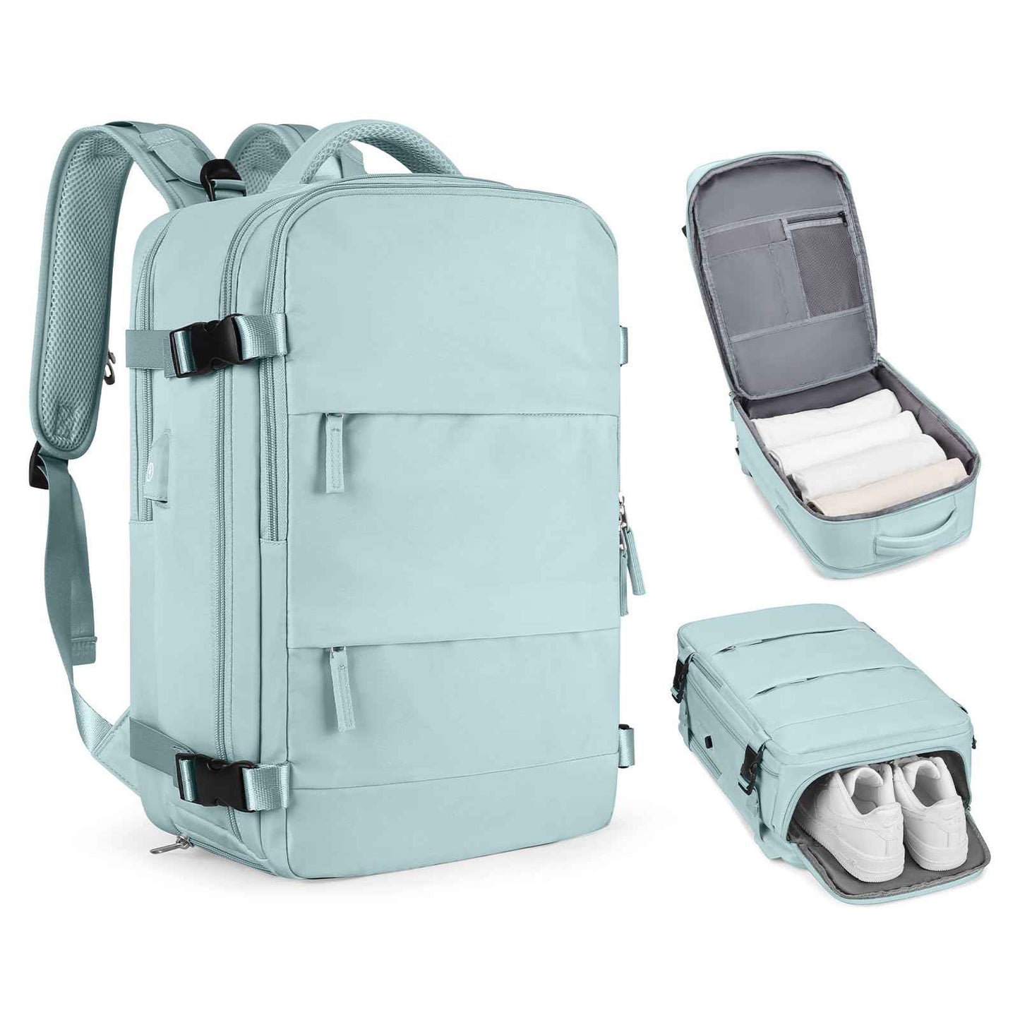 Personal Item Travel Backpack For Women Men Airline Approved Carry On Backpack Flight Approved Waterproof Sports Luggage Backpack Casual Daypack Small Hiking Backpack