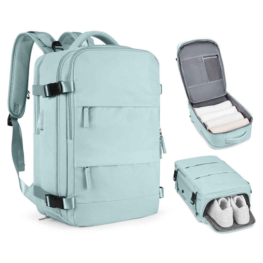 Personal Item Travel Backpack For Women Men Airline Approved Carry On Backpack Flight Approved Waterproof Sports Luggage Backpack Casual Daypack Small Hiking Backpack