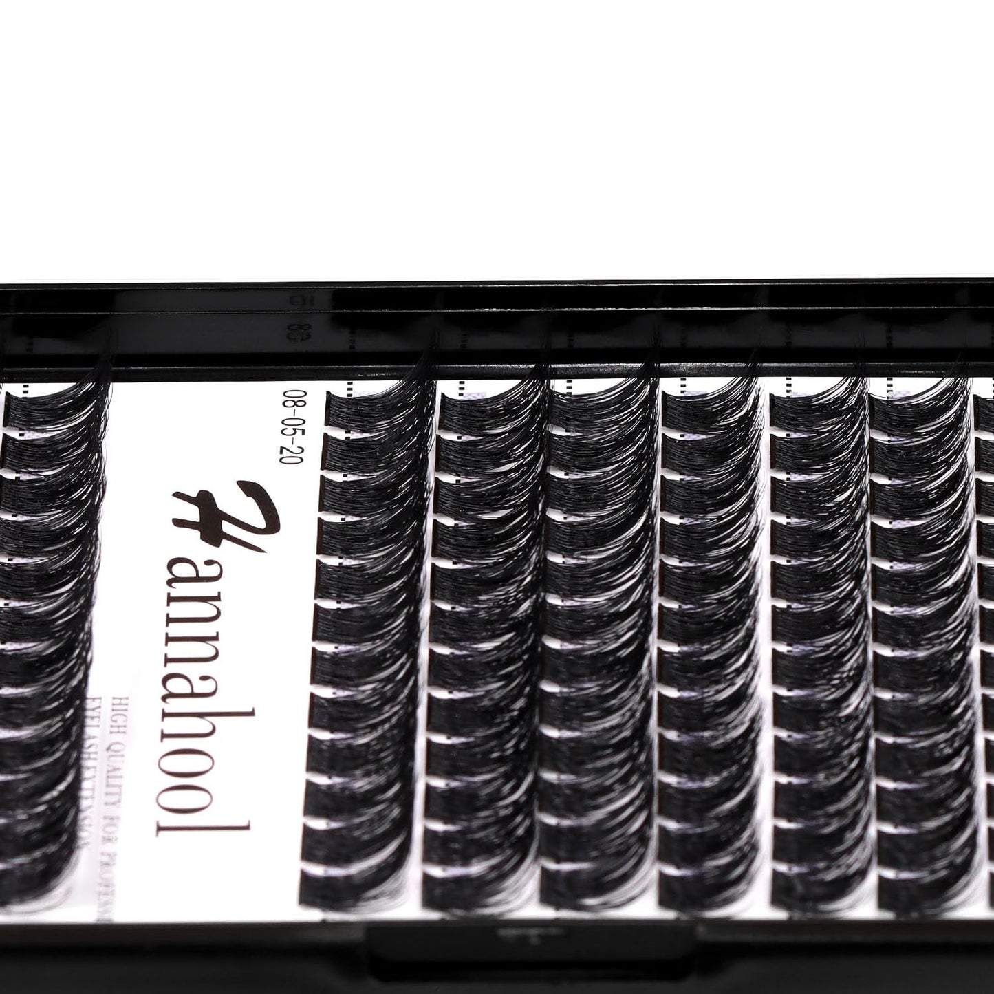 Large Tray D Curl Thickness 0.07mm Mixed 8-10-12-14mm/10-12-14-16mm/12-14-16mm /14-16mm/10-12-14mm Wide Stem Individual Cluster False Eyelashes Volume Eye Lashes Extensions (mixed 14-16mm)