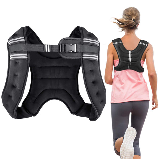 Henkelion Weighted Vest Weight Vest for Men Women Kids Weights Included, Body Weight Vests Adjustable for Running, Training Workout, Jogging, Walking