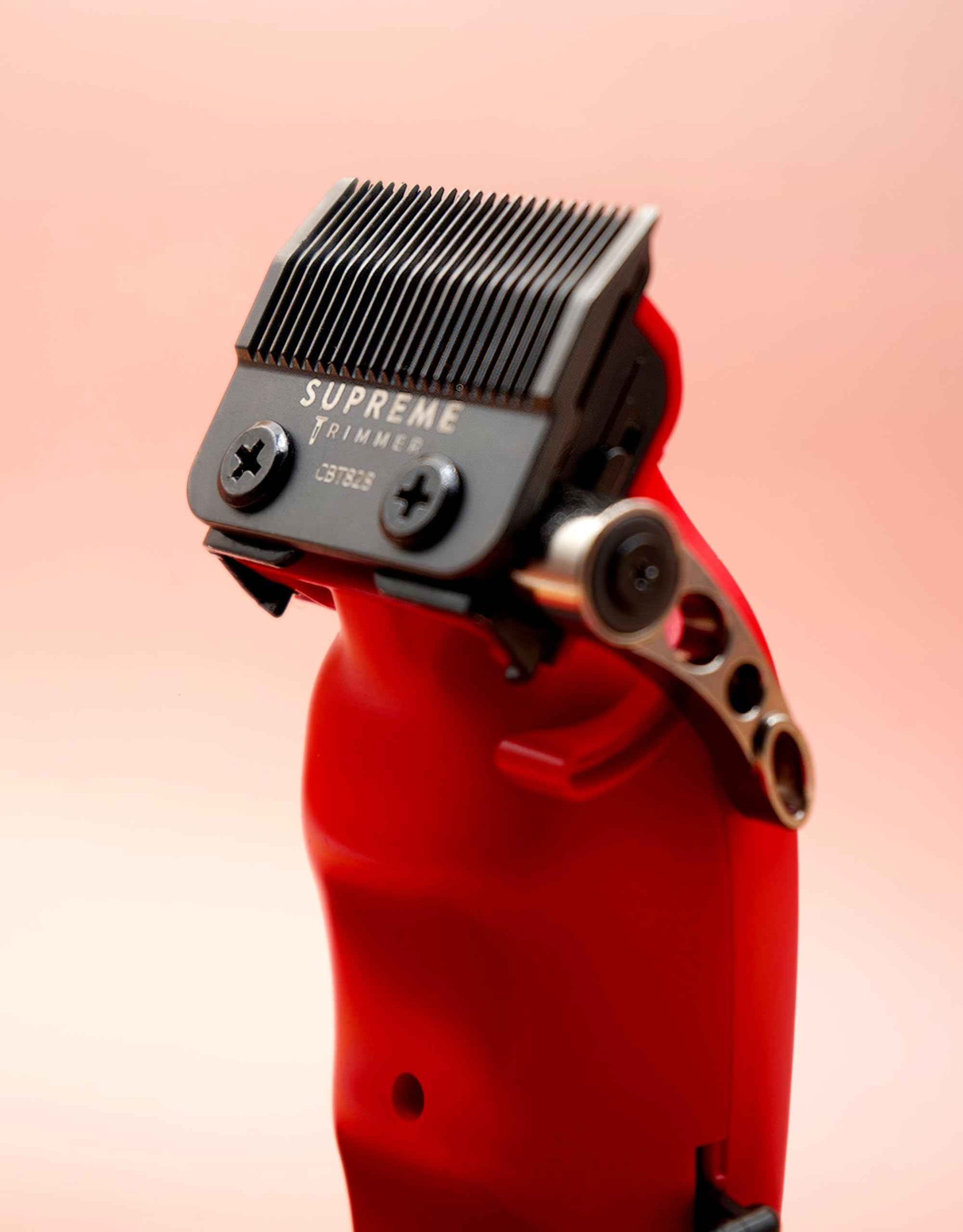 Supreme Trimmer DLC Coated Steel Replacement Blade CBT828 | Taper Blade for Hair Clippers | Black