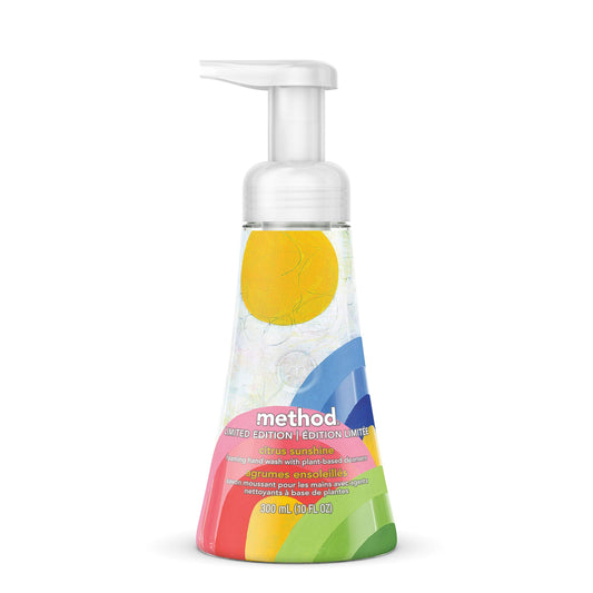 Method Limited Edition Foaming Hand Wash, Citrus Sunshine, 10 Ounce