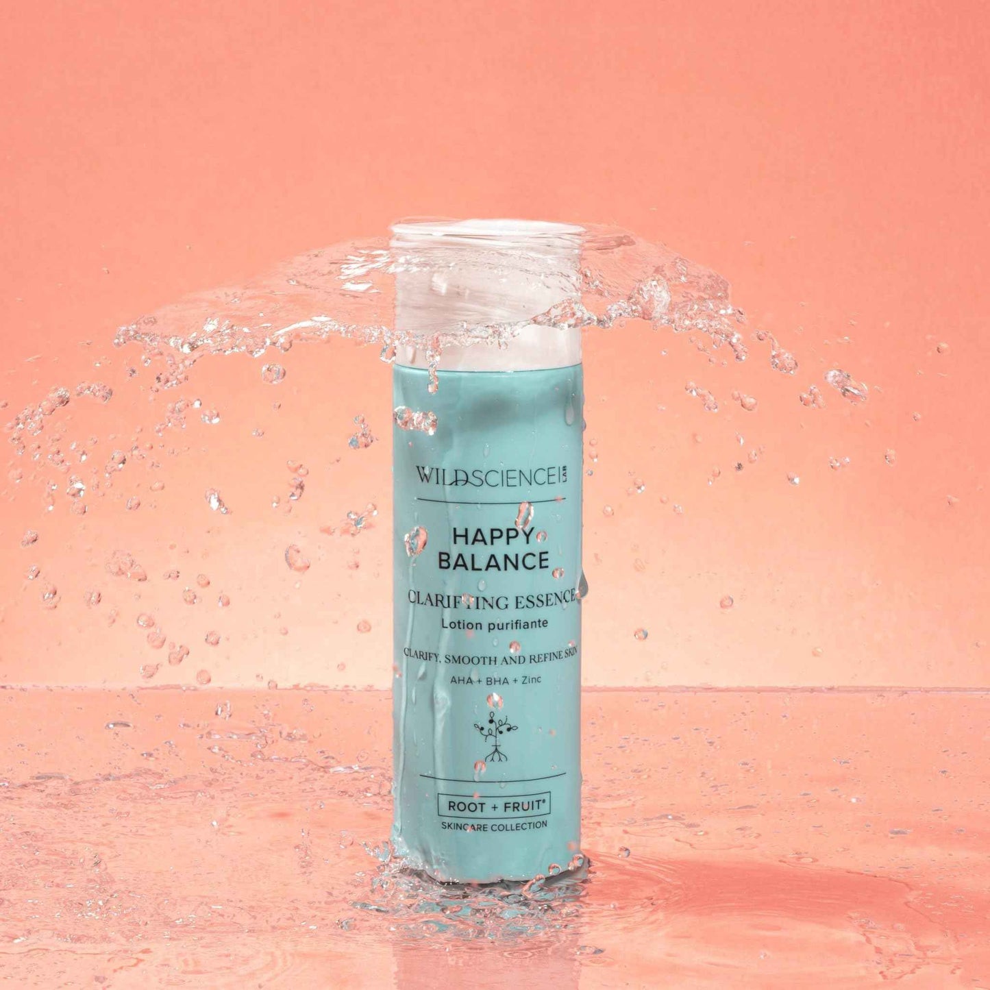 Wild Scicen Lab HAPPY BALANCE AHA + BHA + Zinc Clarifying Essence for Acne-Prone Skin