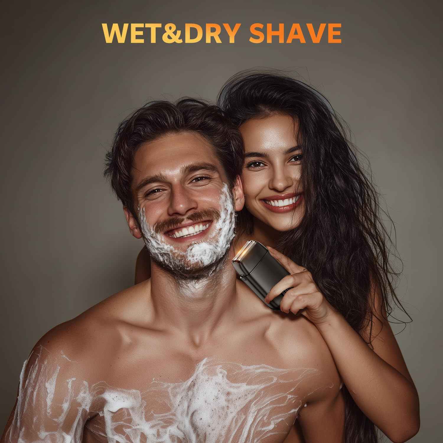 Foil Shavers for Men, Electric Razors for Close Shaving Face with High Speed 3 Floating Blade Heads, USB C Fast Rechargeable Foil Shaver IPX7 Waterproof Wet Dry Travel Locked/Led Display