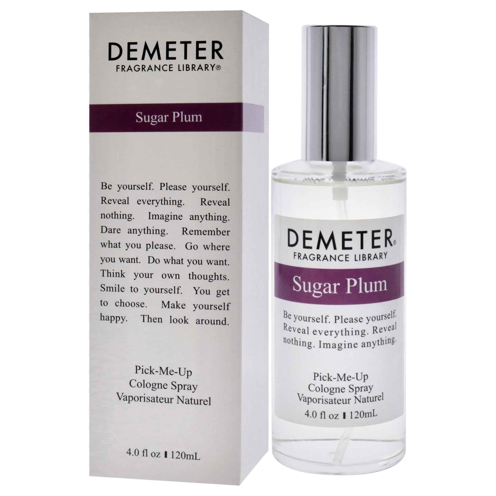 Demeter Sugar Plum Cologne Spray for Unisex, 4 Ounce