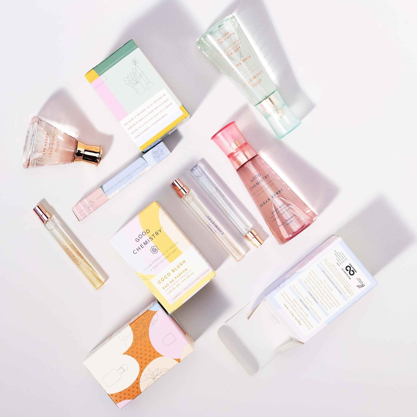 Good Chemistry Cheerful Charmer Eau de Parfume Travel Spray (Pack of 2)